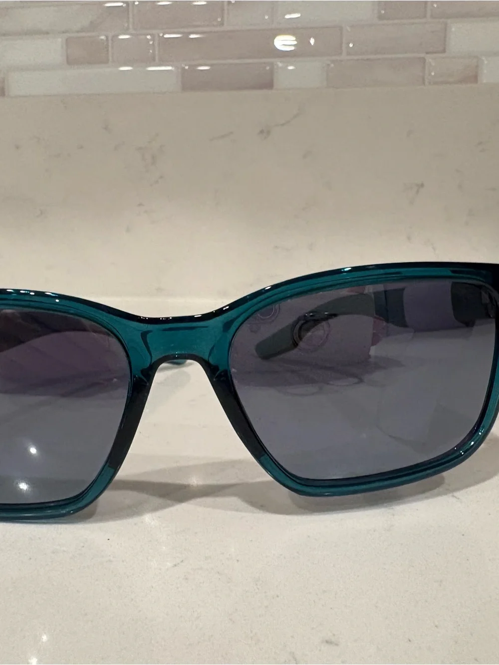 Costa Teal Frame Sunglasses with Gray Silver Mirror Lenses
